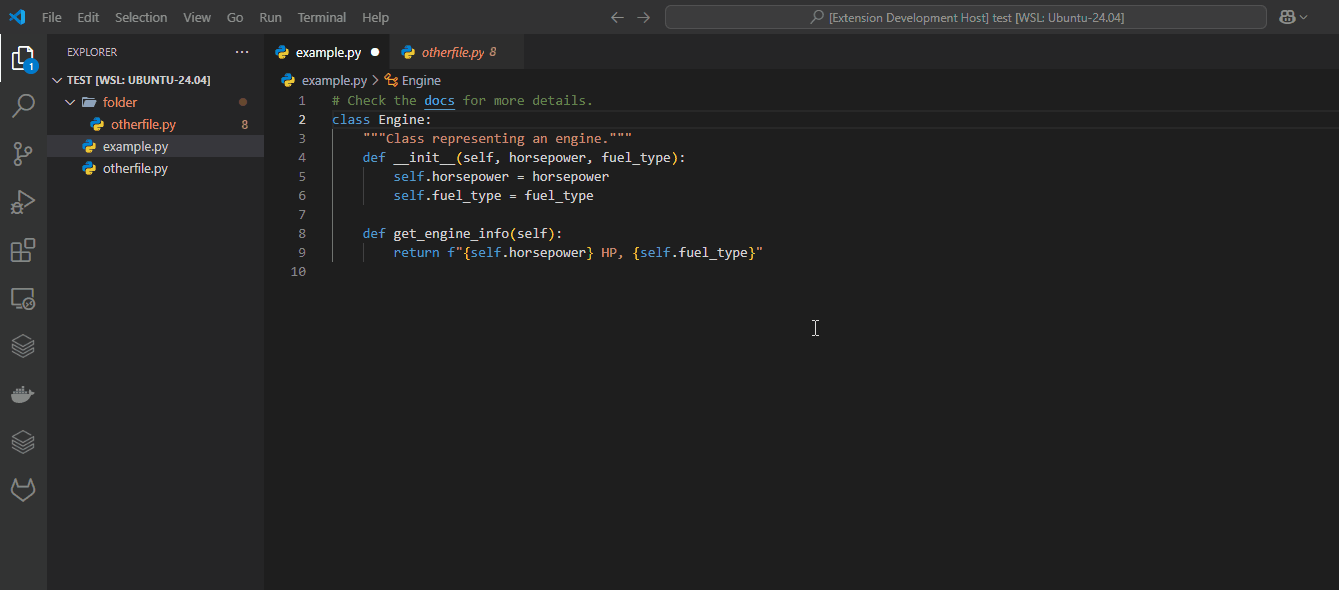 Comment-Linker Demo